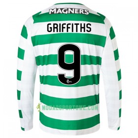 Koszulka Celtic FC Griffiths 9 Domowe Stroje Piłkarskie 2018/19 Długi Rękaw